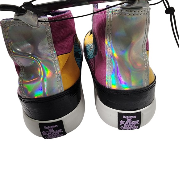 The Nightmares Before Christmas Jack Skellington Sally High Top Sneakers 8 Women - Picture 6 of 6